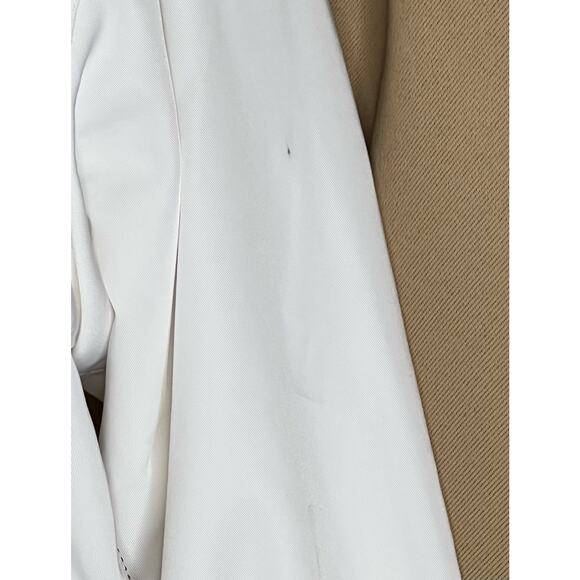 KF/KaufmanFranco Collective White Cropped Faux Fur Collar Jacket XS - Picture 5 of 14